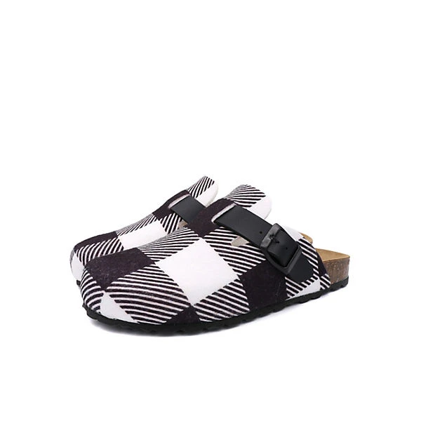 Clog Schwarz/weiß Für Damen - Schwarz/weiß 2 Clog Schwarz/weiß Für Damen - Schwarz/weiß – Bild 2