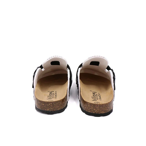 Clog Schwarz/weiß Für Damen - Schwarz/weiß 3 Clog Schwarz/weiß Für Damen - Schwarz/weiß – Bild 3