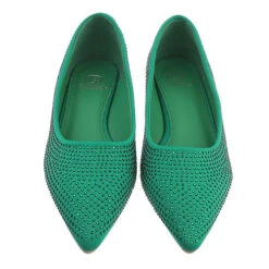 Klassische Ballerinas , Blockabsatz, Strass 7 Klassische Ballerinas , Blockabsatz, Strass -Schuh Rabatt Geschäft 29346394 04