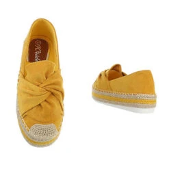 Espadrilles , Flach, - Gelb -Schuh Rabatt Geschäft 29428780 03