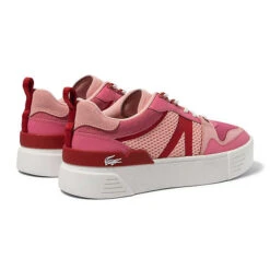 Lacoste Damen Sneaker - Heel Pop, Turnschuhe, Leder Sneakers Low -Schuh Rabatt Geschäft 29536212 03