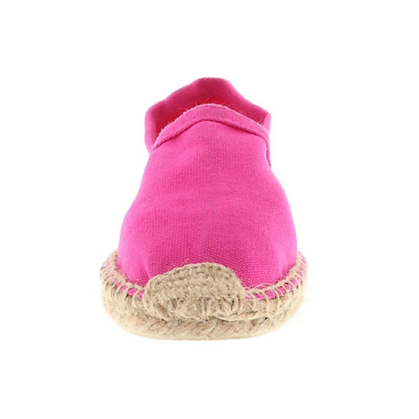 Damen Espadrilles Slipper Flach Bastoptik Pink/magenta - Pink 4 Damen Espadrilles Slipper Flach Bastoptik Pink/magenta - Pink – Bild 4