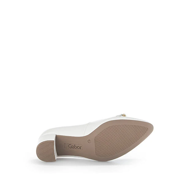 Gabor Elegante Pumps 21.453.20 Klassische Pumps - Weiß 3 Gabor Elegante Pumps 21.453.20 Klassische Pumps - Weiß – Bild 3