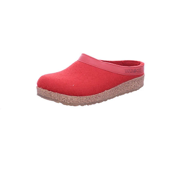 Haflinger Hausschuh Grizzly Torben Hausschuhe - Rot 1 Haflinger Hausschuh Grizzly Torben Hausschuhe - Rot