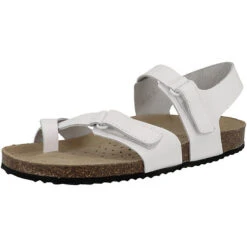 Geox D Brionia J Zehensandale Damen Zehentrenner - Weiß -Schuh Rabatt Geschäft 29808158 04