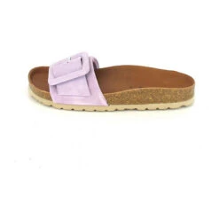Verbenas Pantolette Reiko Velour Komfort-Pantoletten - Violett -Schuh Rabatt Geschäft 30051065 03