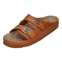 Scholl KIM F306851175 Pantoletten - Braun