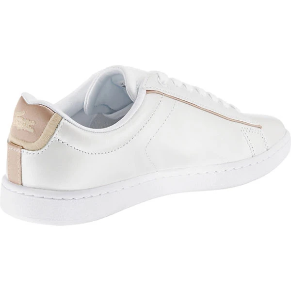 Lacoste Carnaby Evo 118 6 Sneakers Low - Weiß/gold 5 Lacoste Carnaby Evo 118 6 Sneakers Low - Weiß/gold – Bild 5