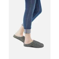 Giesswein Mädchen Und Jungen Hausschuhe/Clogs Geschlossene Hausschuhe - Grau -Schuh Rabatt Geschäft 7274203 09