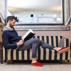 Giesswein Hausschuh Veitsch Hüttenschuhe - Rot -Schuh Rabatt Geschäft 7274290 07