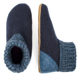 Giesswein Hüttenschuhe Wildpoldsried Hüttenschuhe - Dark Blue Denim -Schuh Rabatt Geschäft 7274712 03