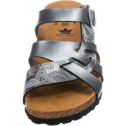 LICO Bioline Flora Komfort-Pantoletten - Anthrazit 8 LICO Bioline Flora Komfort-Pantoletten - Anthrazit -Schuh Rabatt Geschäft 7399337 04