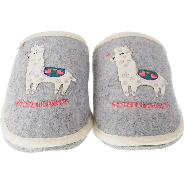 Pantoffeln - Grau 4 Pantoffeln - Grau – Bild 4