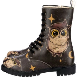 Zipsy - Owls Family Schnürstiefel - Schwarz 9 Zipsy - Owls Family Schnürstiefel - Schwarz -Schuh Rabatt Geschäft 8780567 03