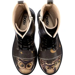 Zipsy - Owls Family Schnürstiefel - Schwarz 12 Zipsy - Owls Family Schnürstiefel - Schwarz -Schuh Rabatt Geschäft 8780567 06