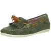 Damen Mokassins Grün - Grün