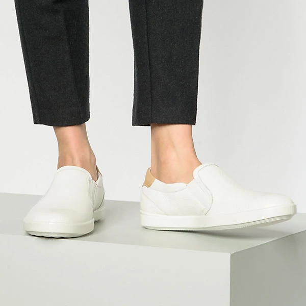 ECCO LEISURE Slip-On-Sneaker - Weiß 2 ECCO LEISURE Slip-On-Sneaker - Weiß – Bild 2