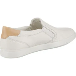 ECCO LEISURE Slip-On-Sneaker - Weiß 11 ECCO LEISURE Slip-On-Sneaker - Weiß -Schuh Rabatt Geschäft 9035608 05