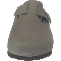 Birkenstock Boston Weichbettung Weit Geschlossene Hausschuhe - Grau/anthrazit -Schuh Rabatt Geschäft 9164429 04